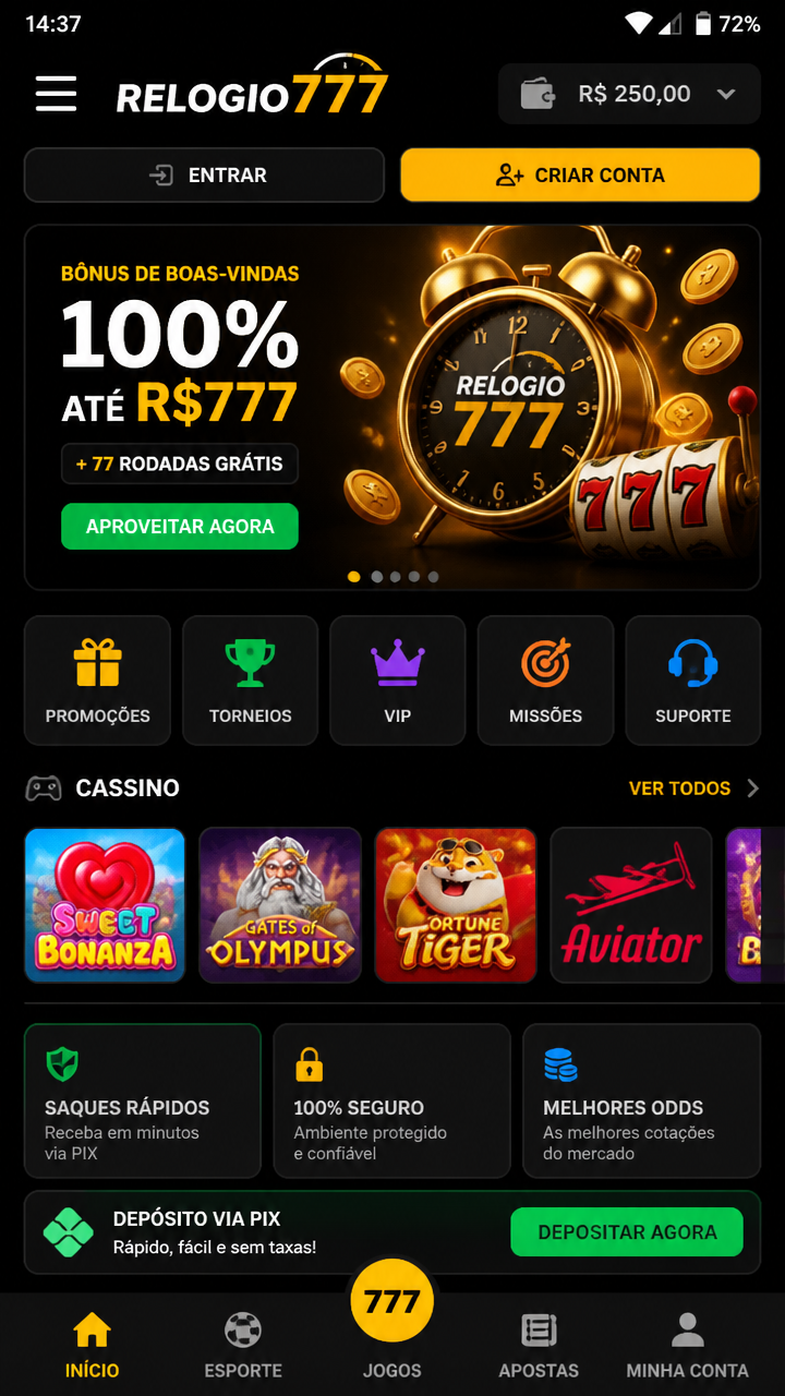 relogio777 screenshot