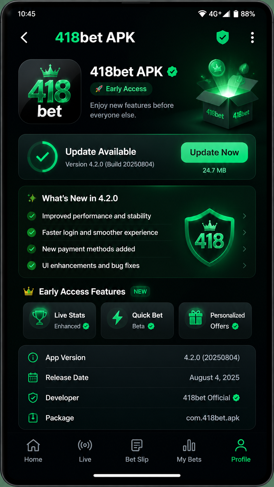 418bet screenshot