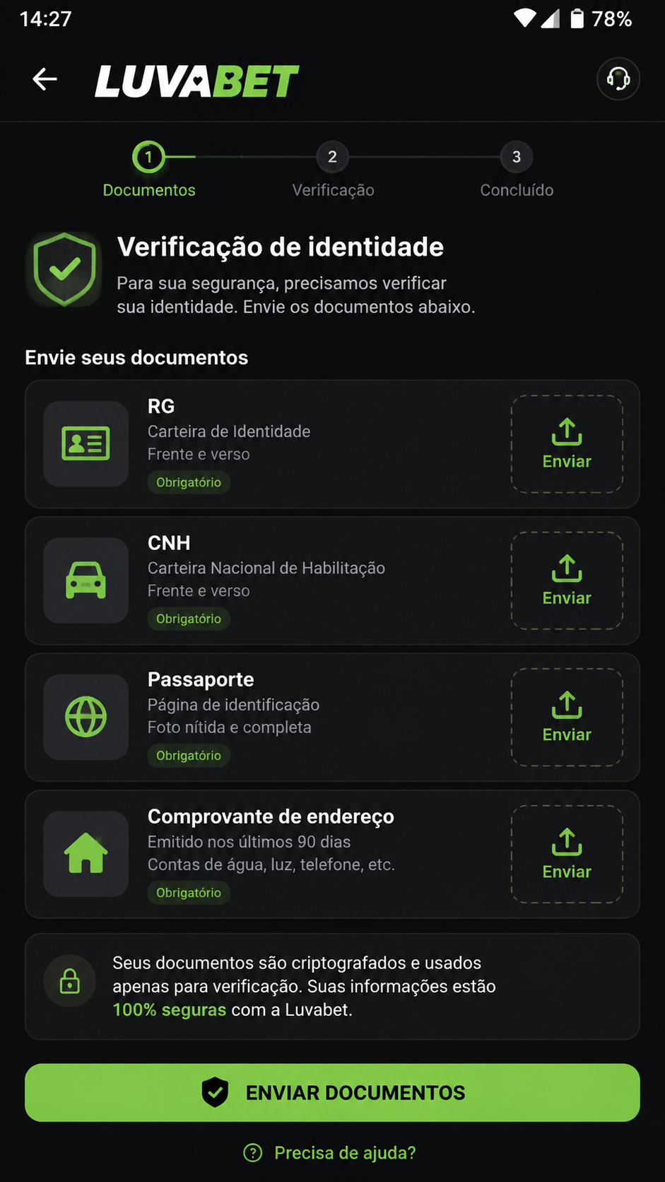 Luvabet screenshot