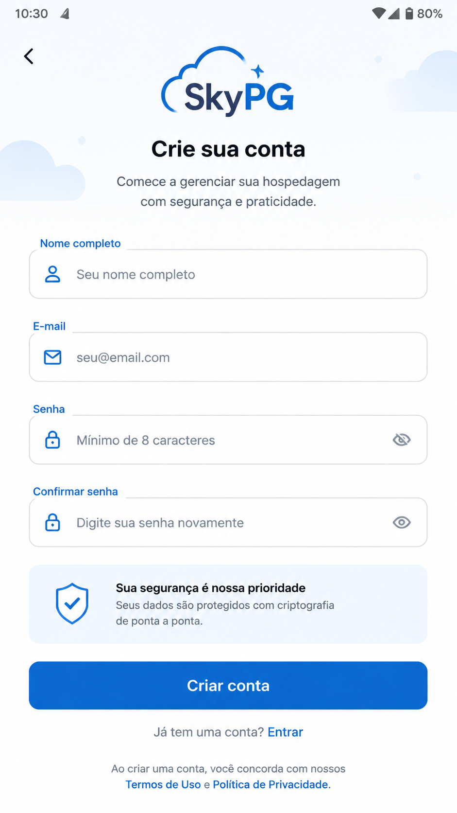 SkyPG screenshot