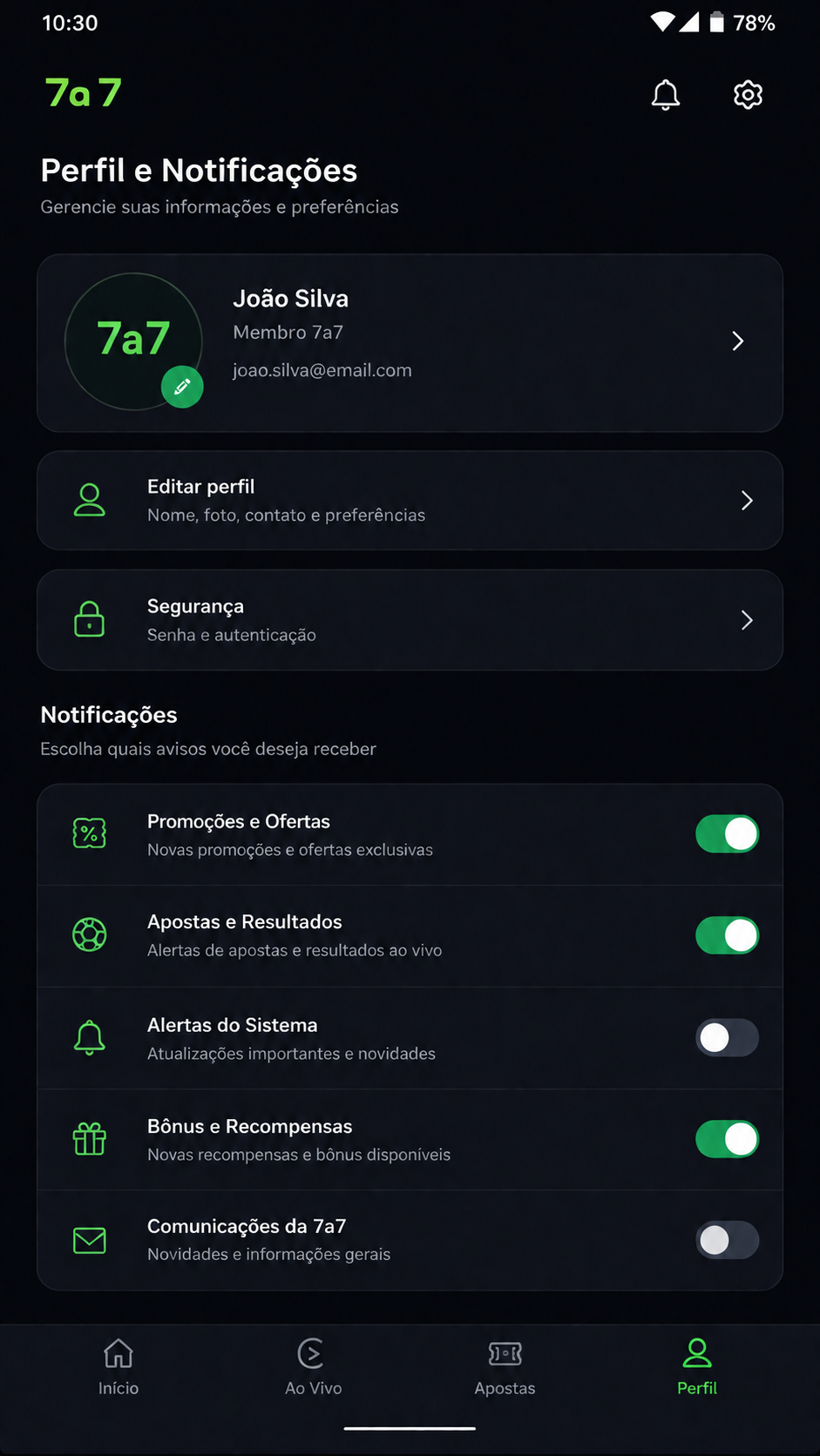 7a7 screenshot