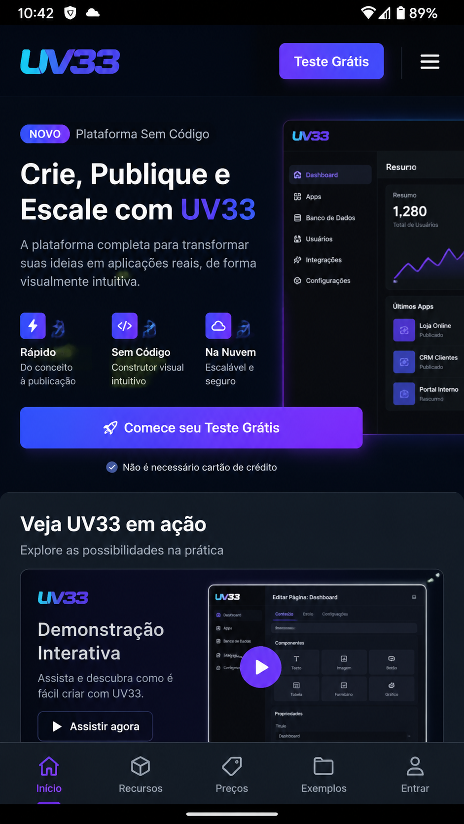 UV33 screenshot