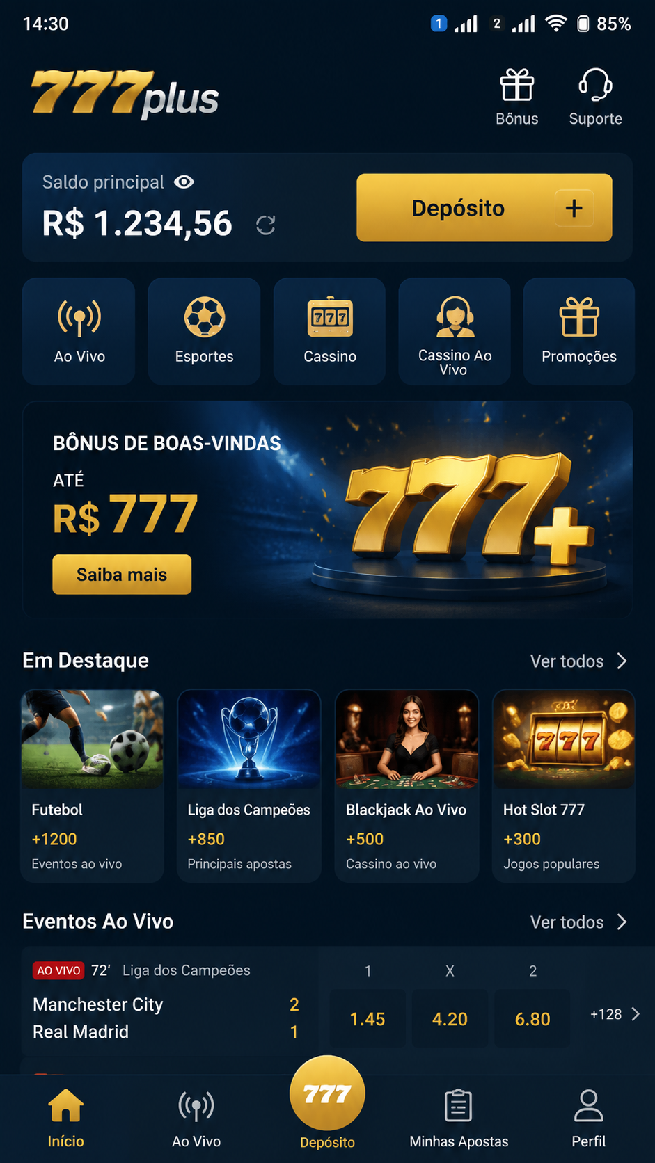 777plus screenshot