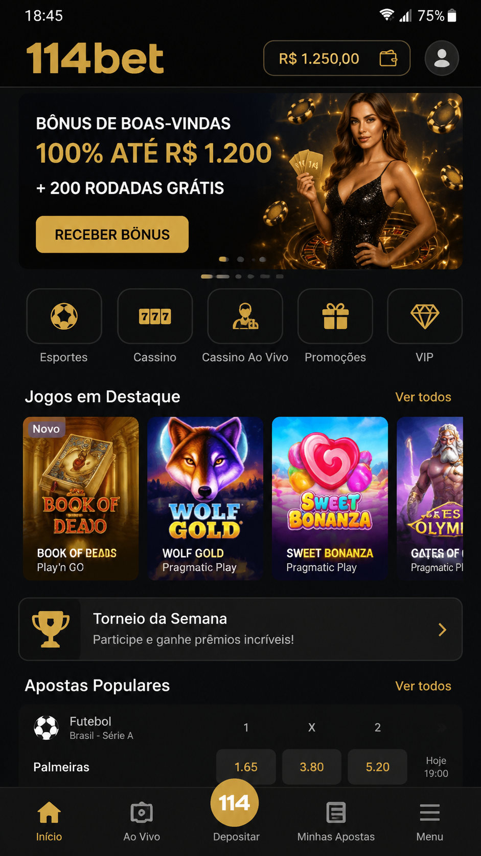 114bet screenshot