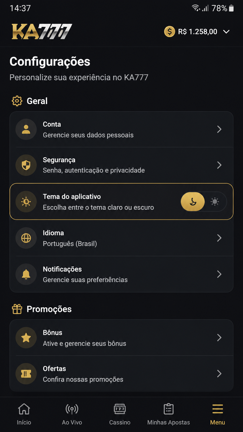 ka777 screenshot