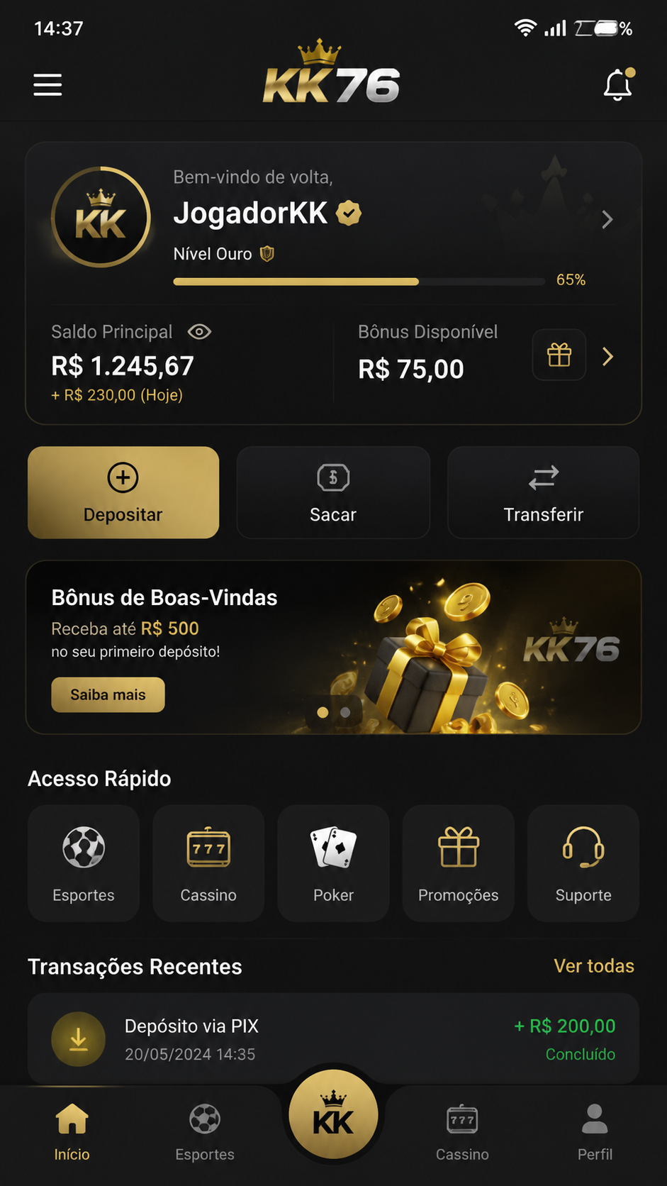 kk76 screenshot