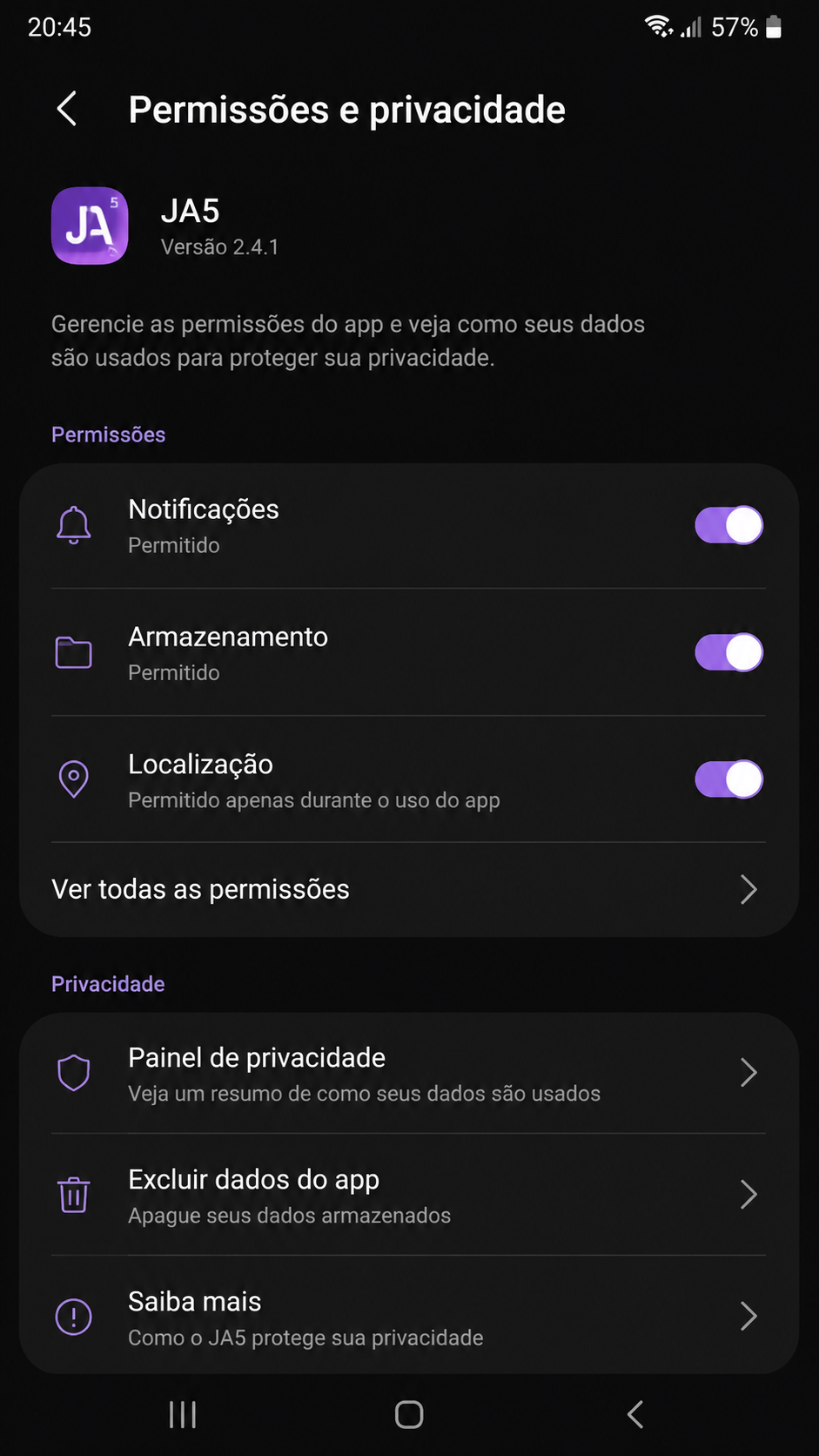 ja5 screenshot