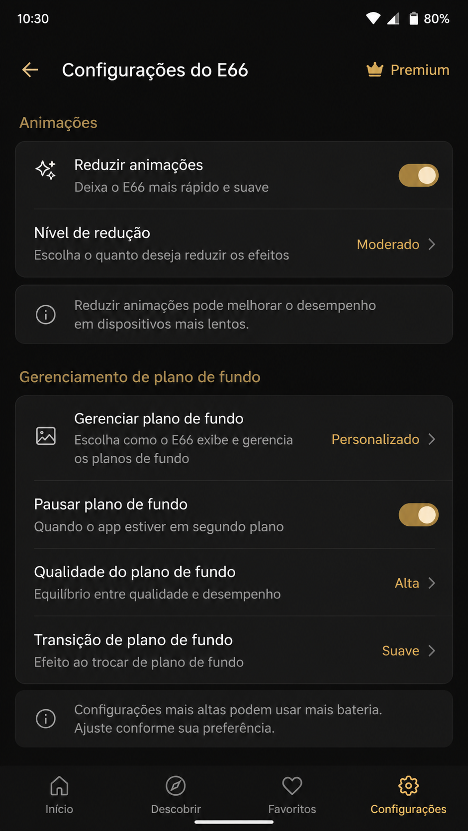 e66 screenshot