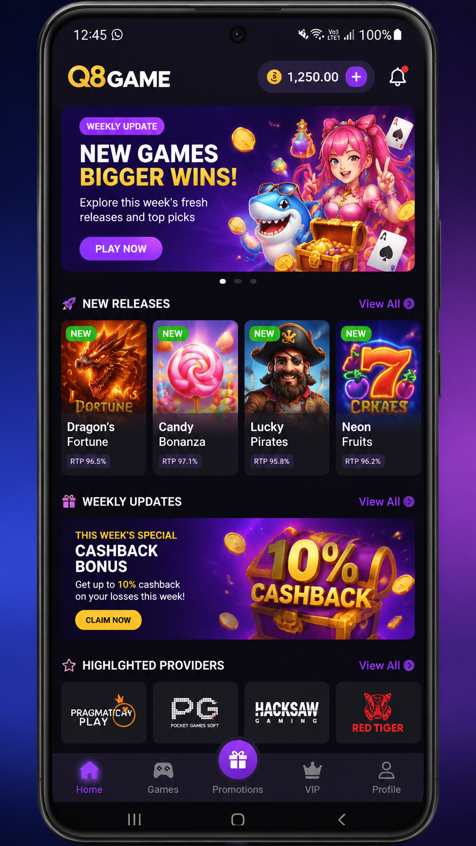 q8game screenshot