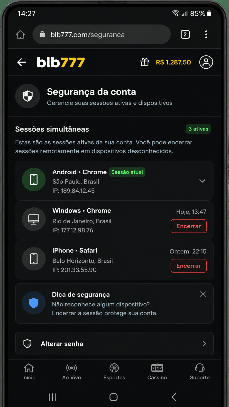 blb777 screenshot