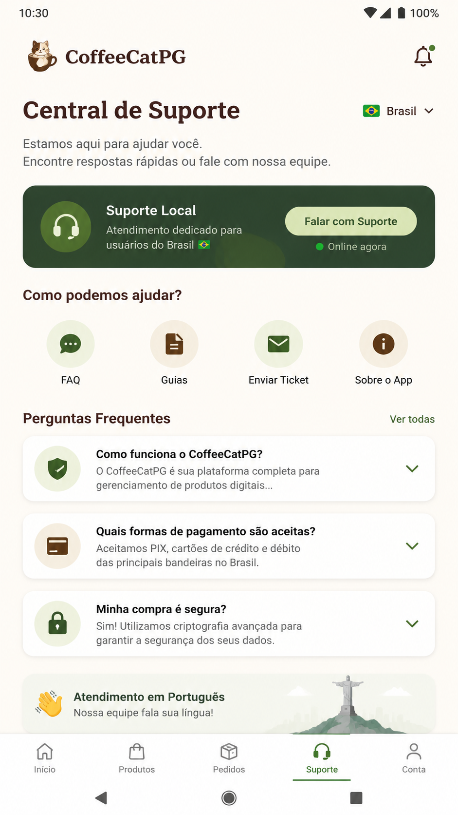 CoffeeCatPG screenshot