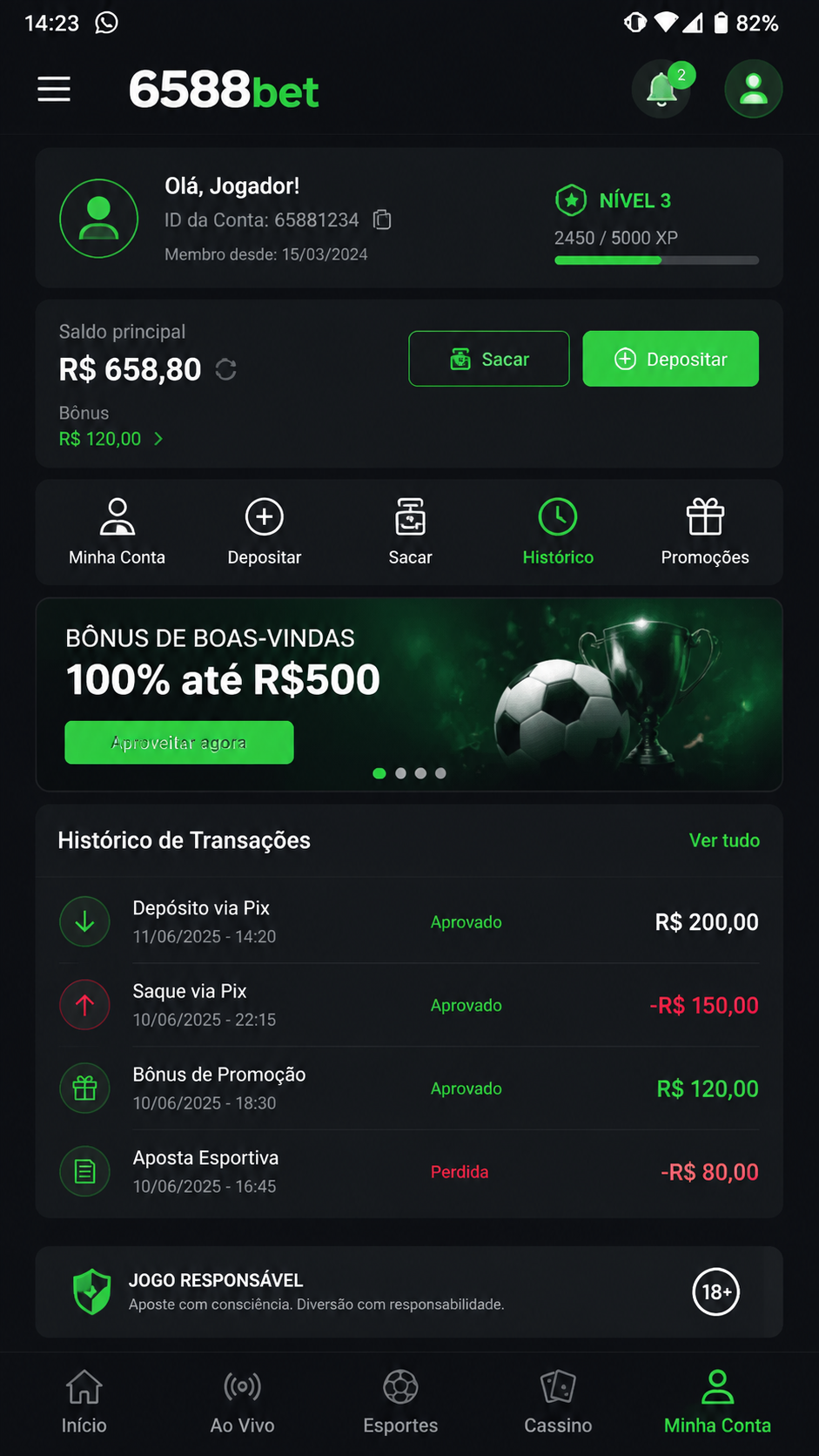 6588bet screenshot