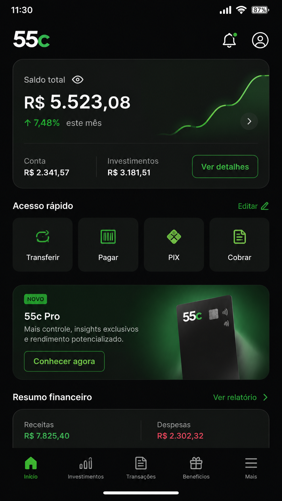 55c screenshot