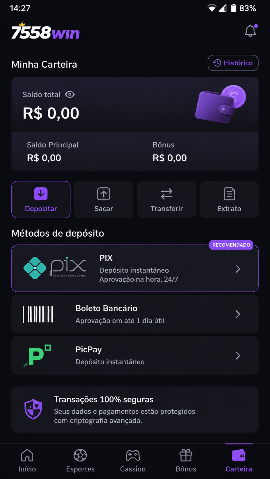 7558win screenshot