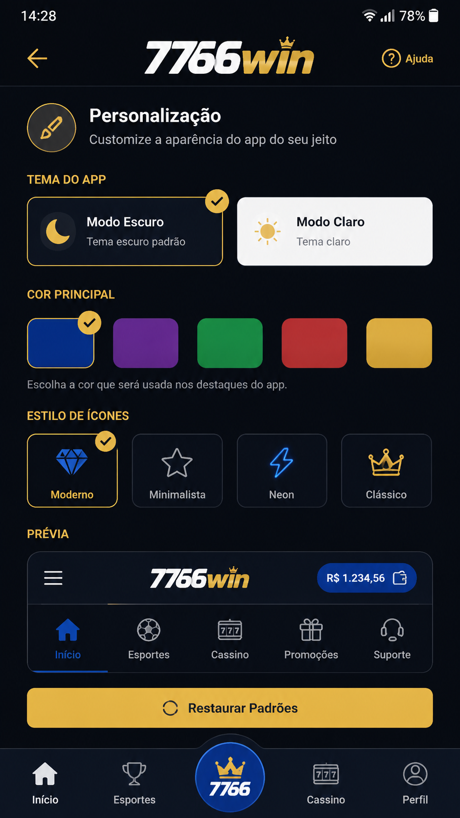 7766win screenshot