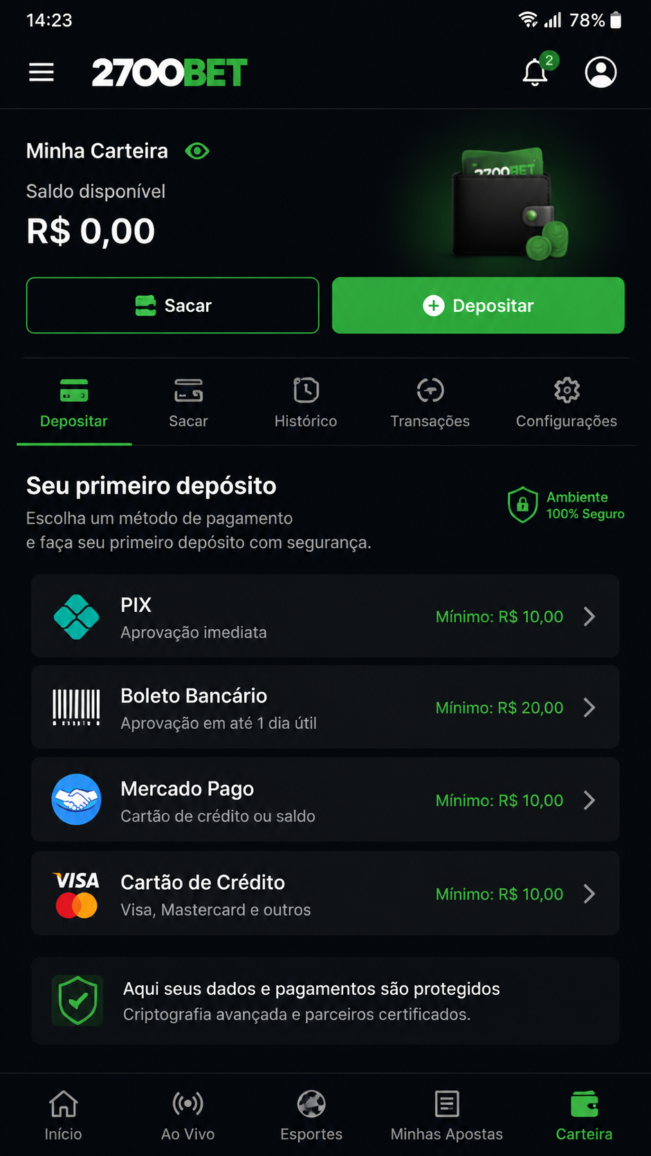 2700bet screenshot