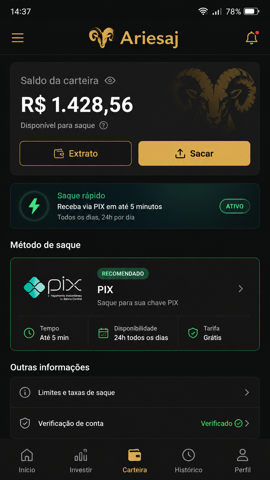 Ariesaj screenshot
