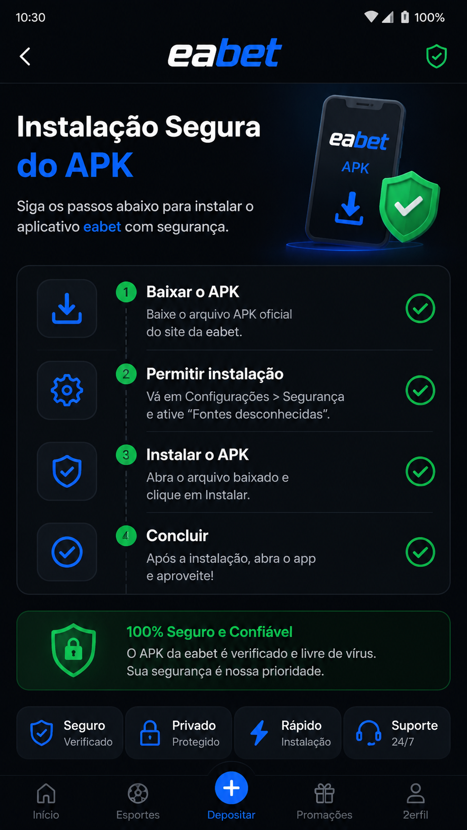 eabet screenshot