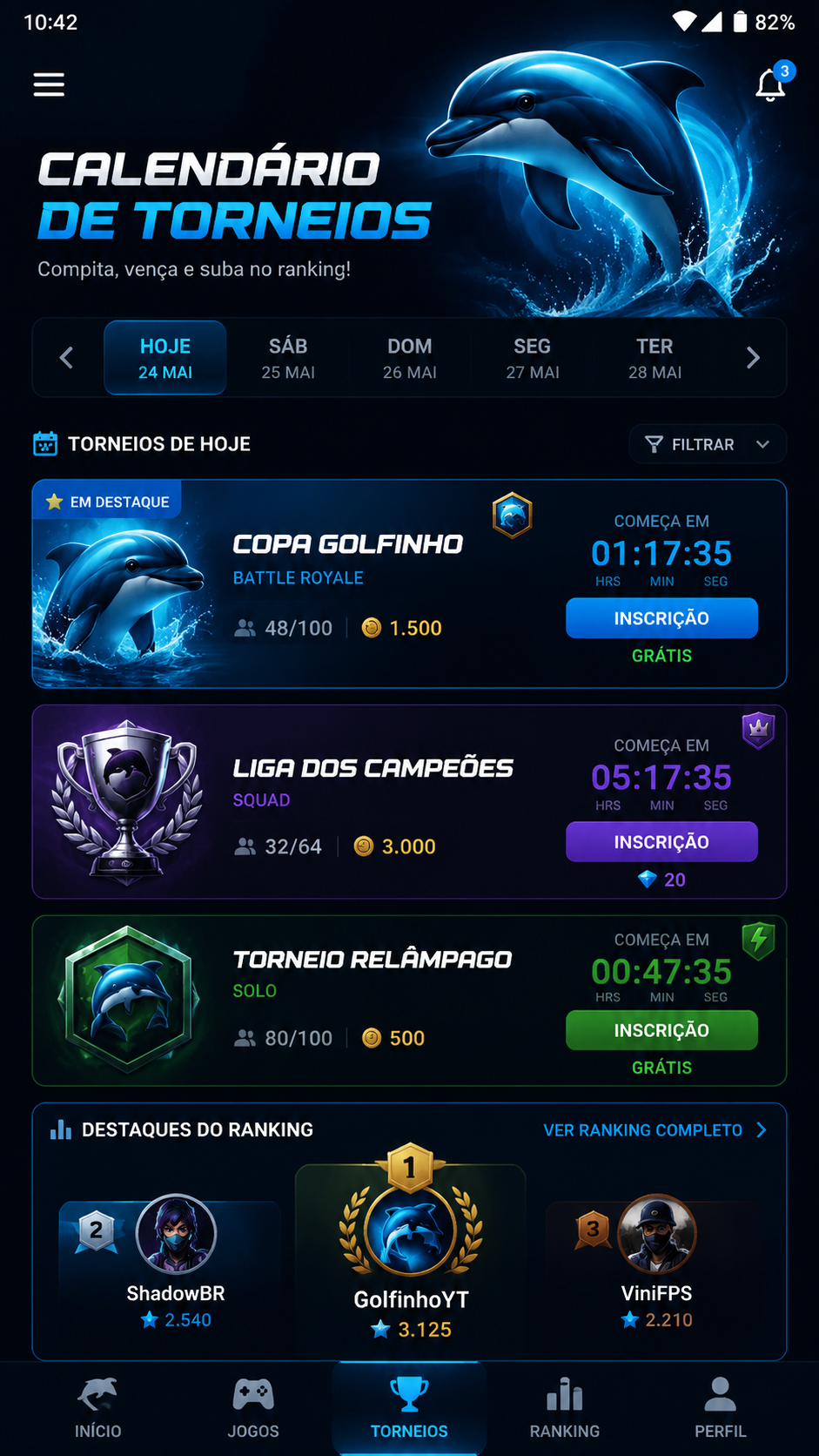 GolfinhoPG screenshot