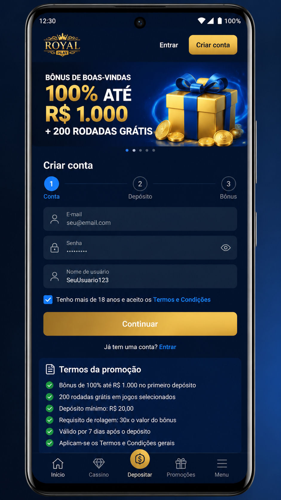 globaisbet screenshot
