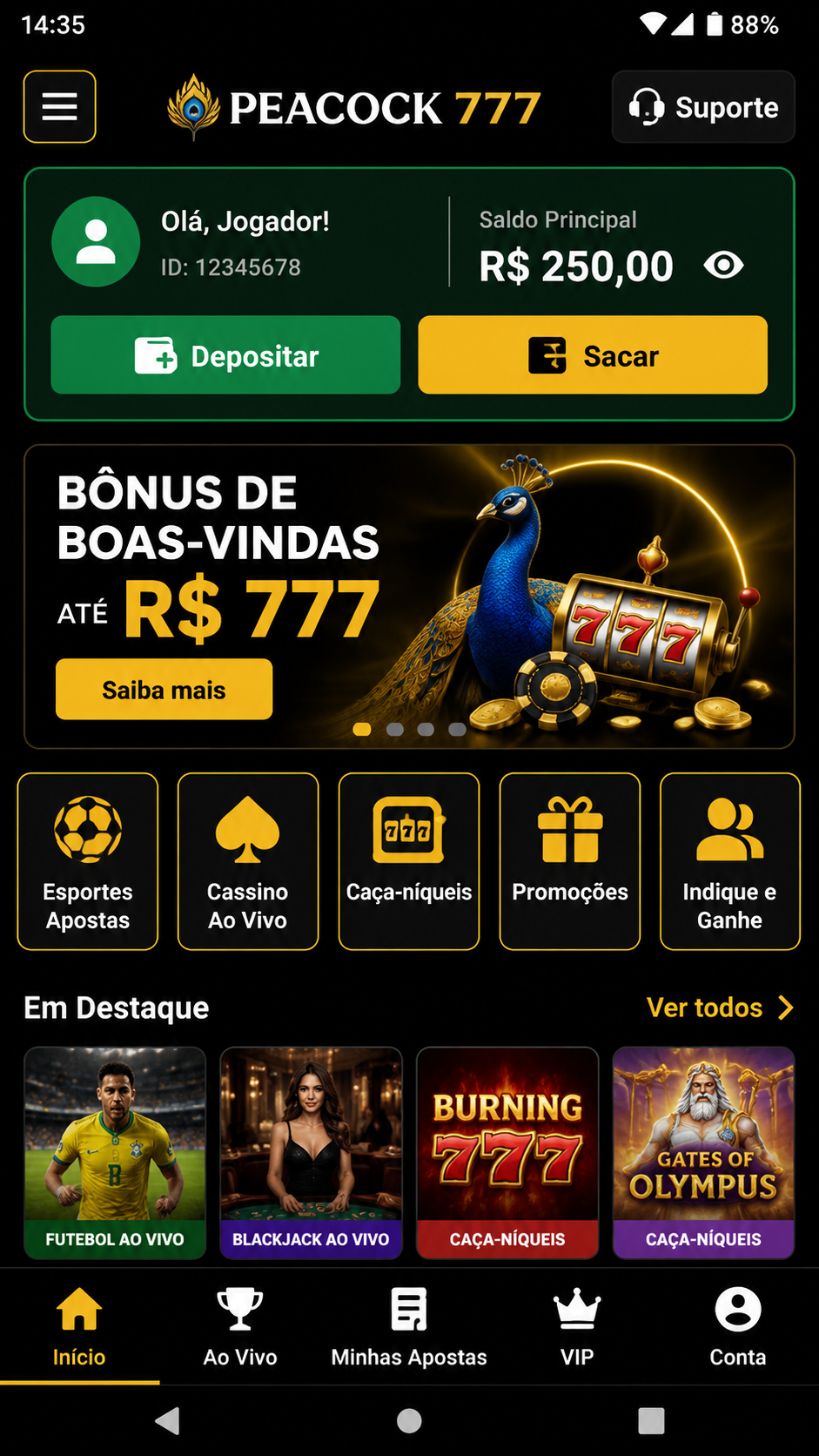 peacock777 screenshot
