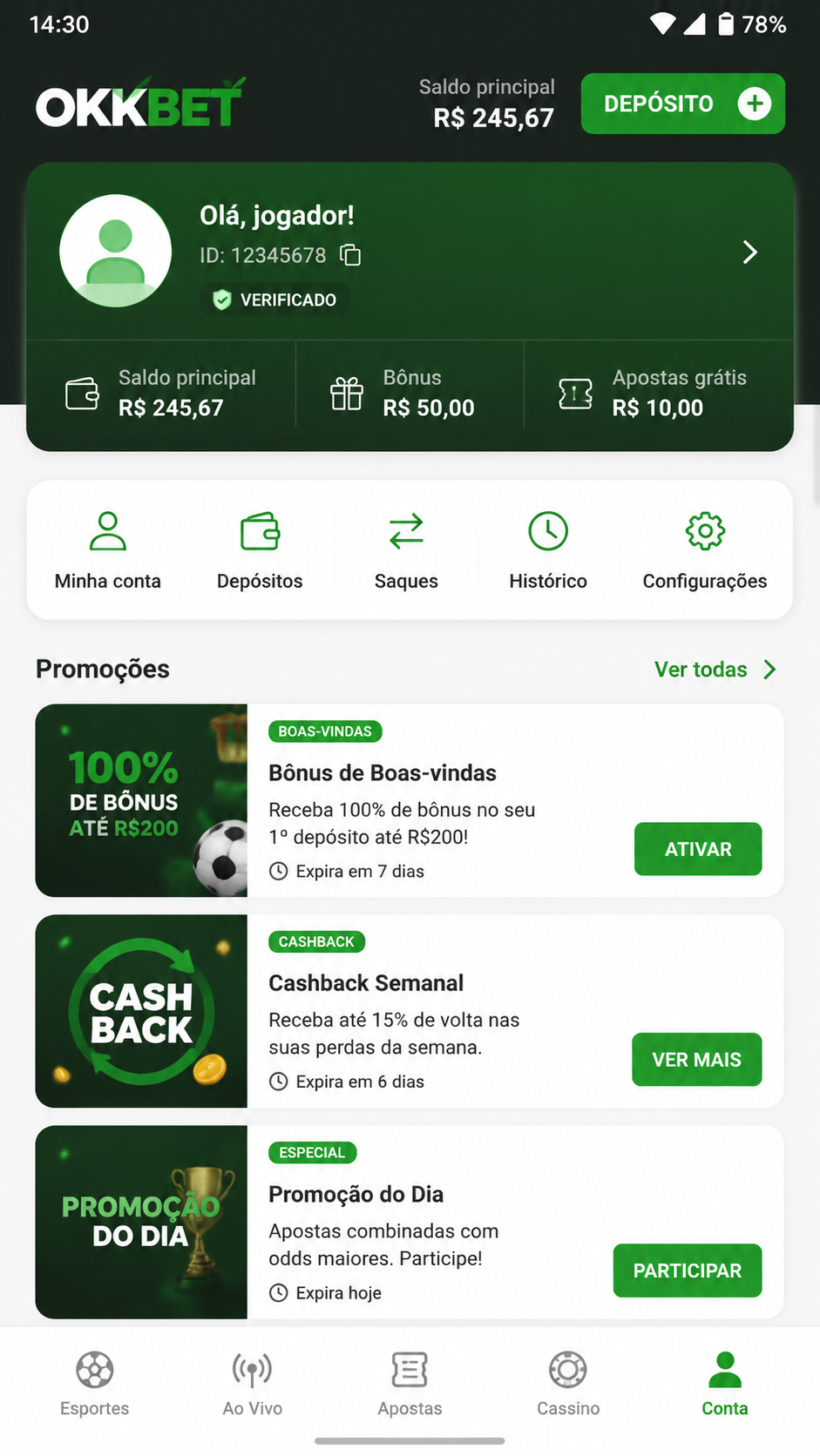 okkbet screenshot