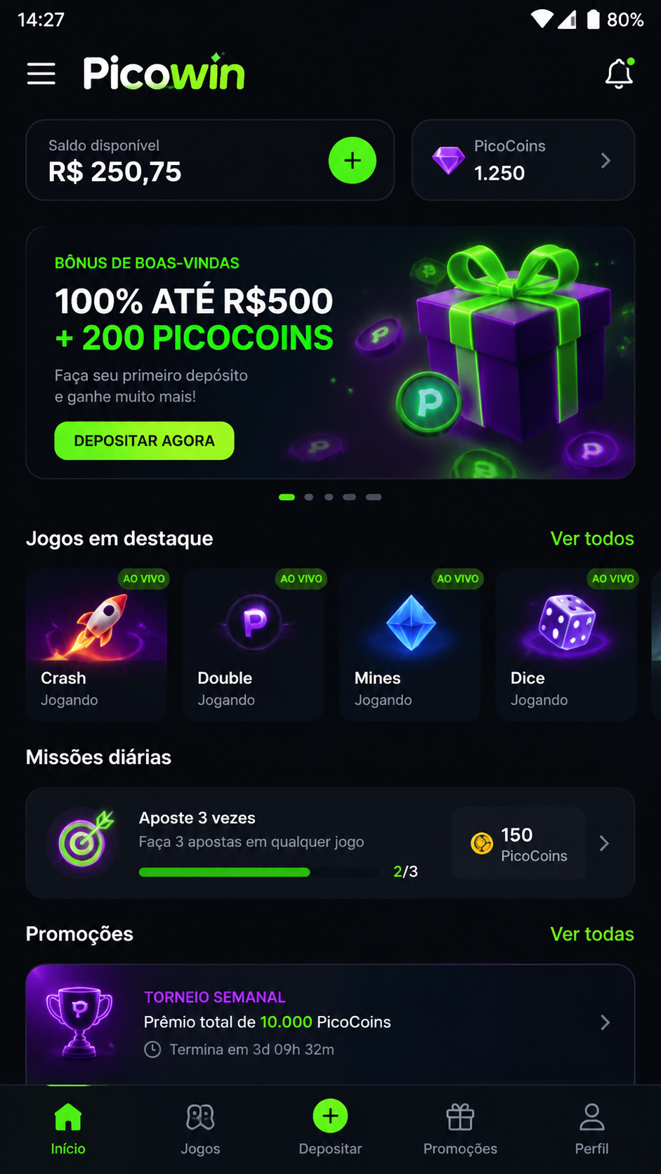 Picowin screenshot