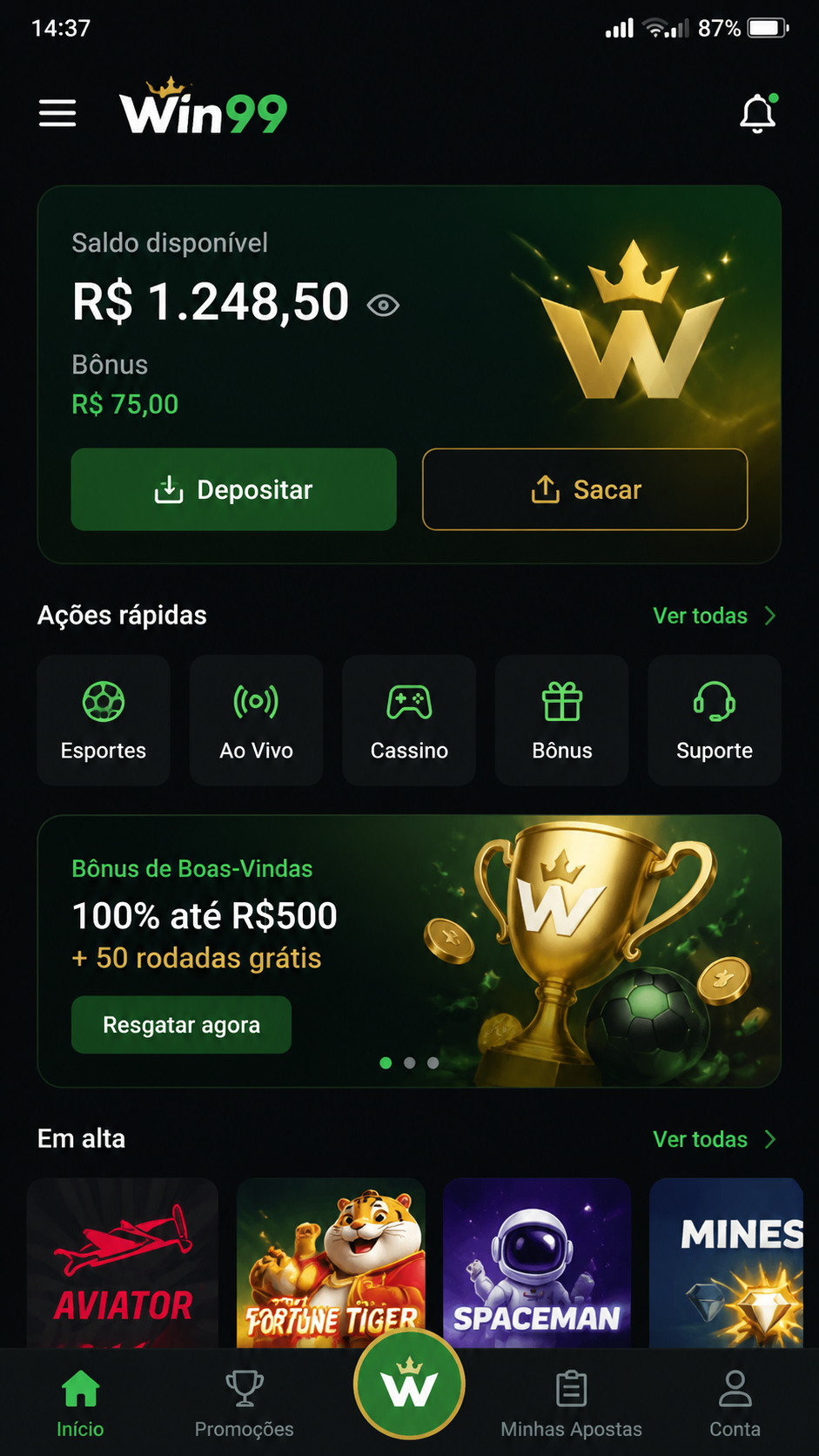 win99 screenshot