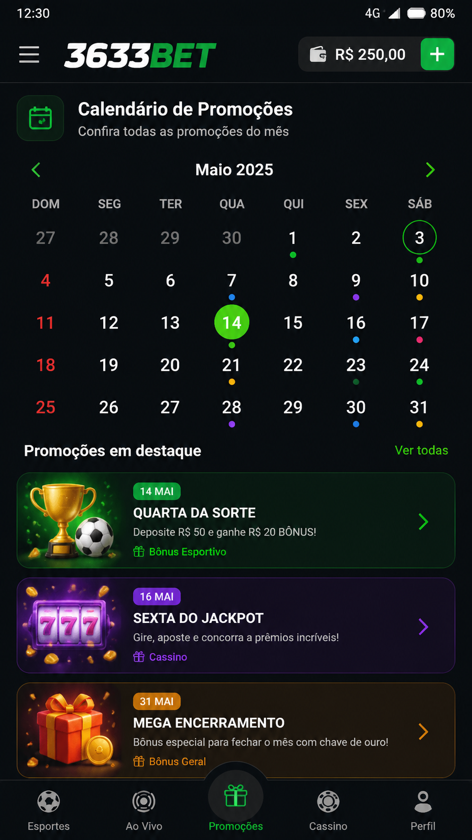 3633bet screenshot