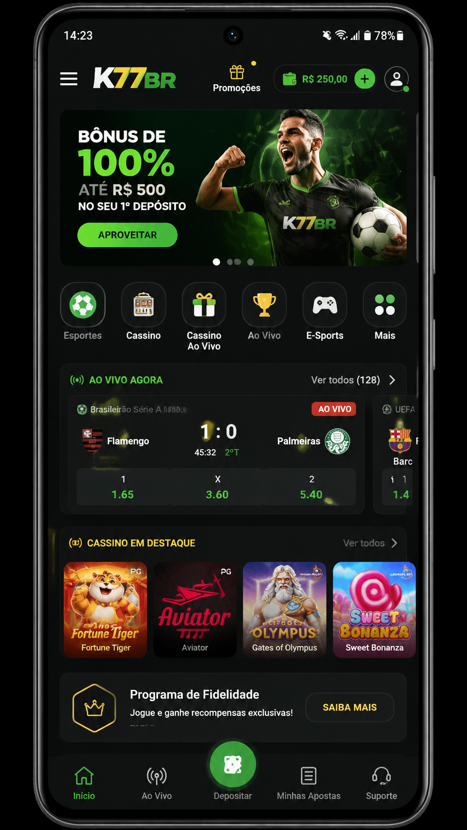 k77br screenshot