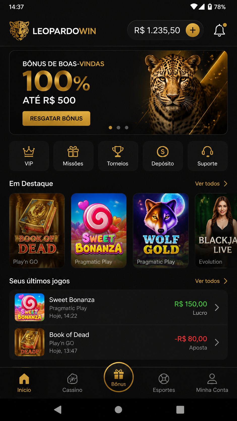 Leopardowin screenshot