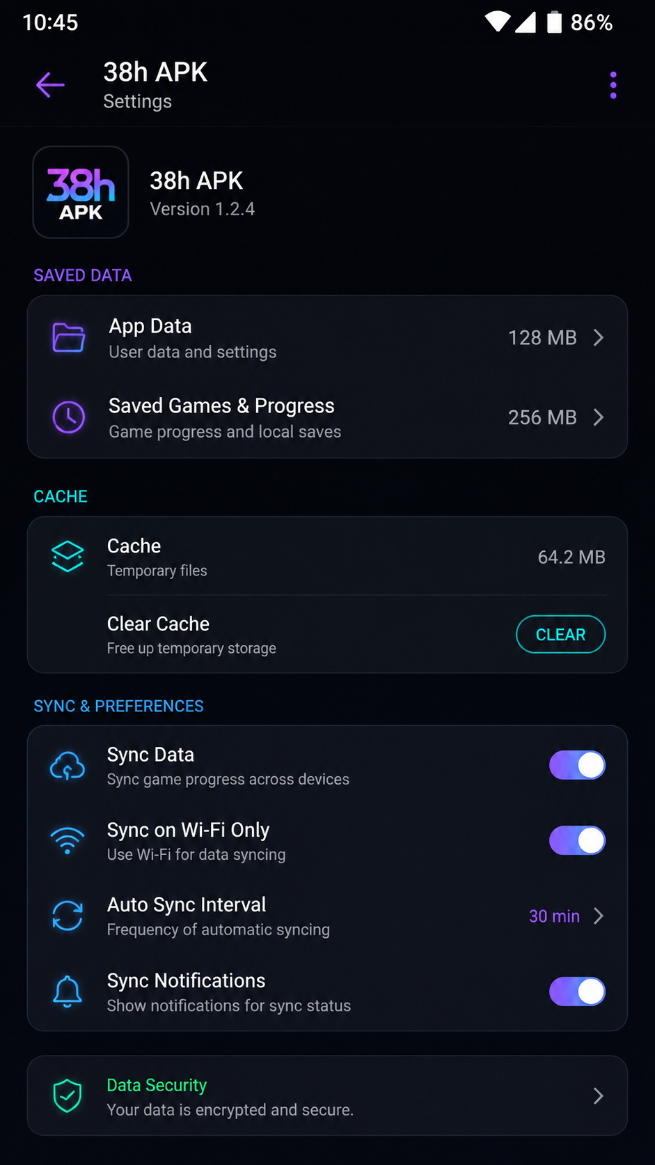 38h screenshot