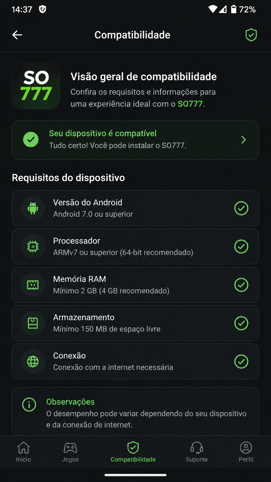 so777 screenshot