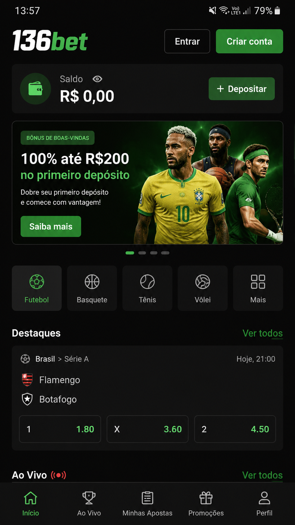136bet screenshot