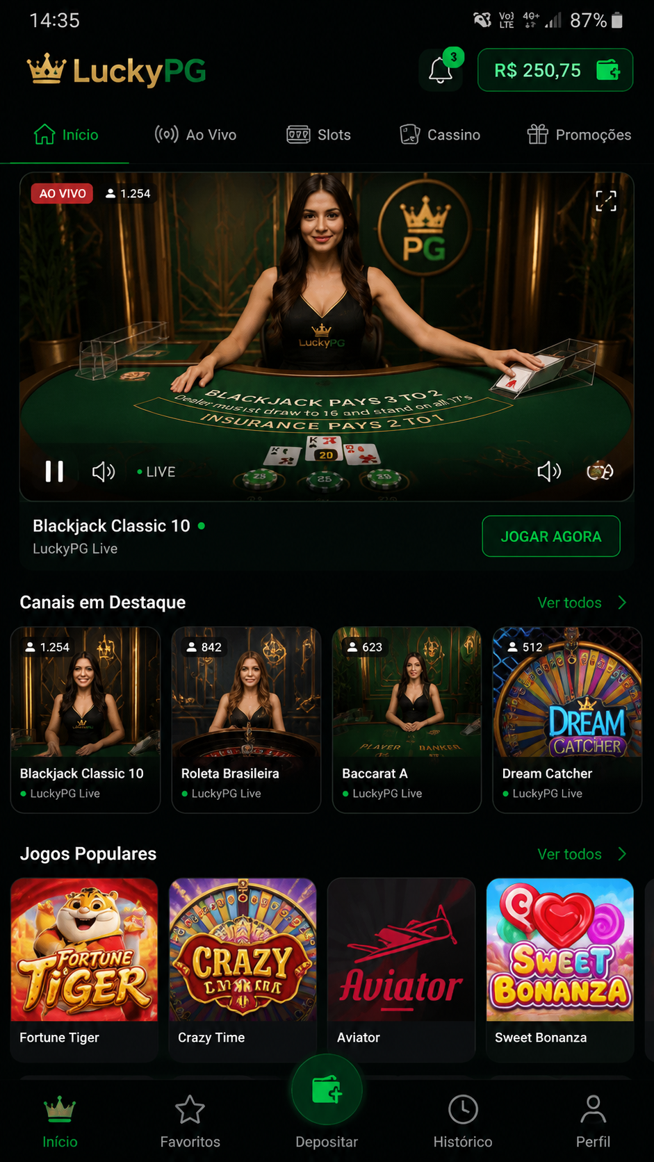 LuckyPG screenshot