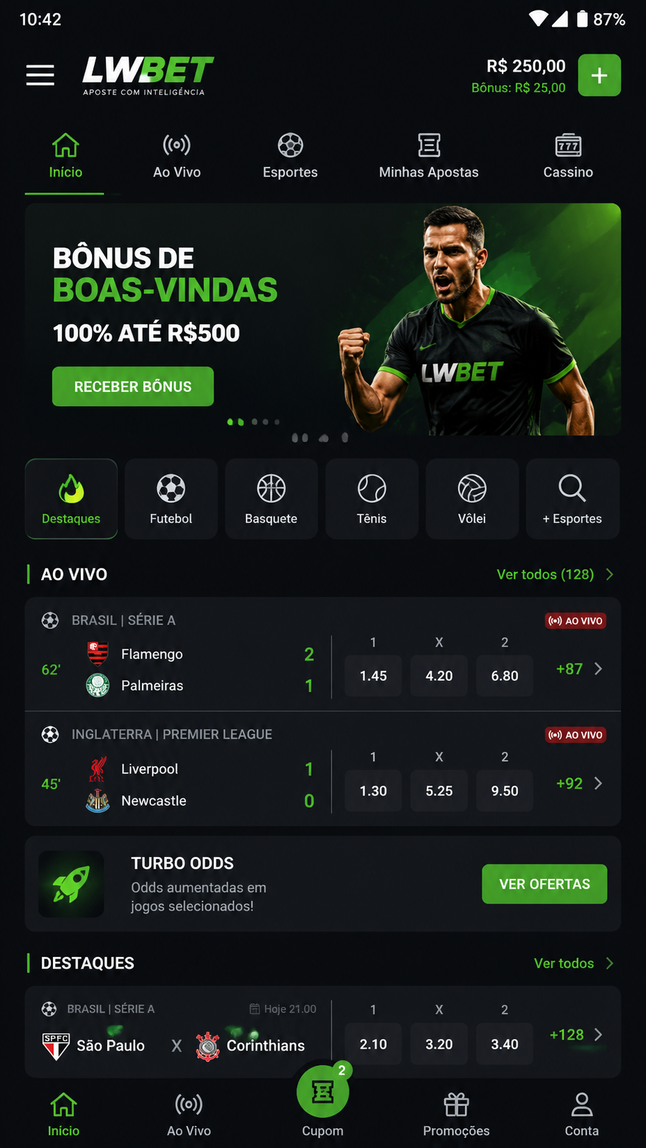 LWBET screenshot
