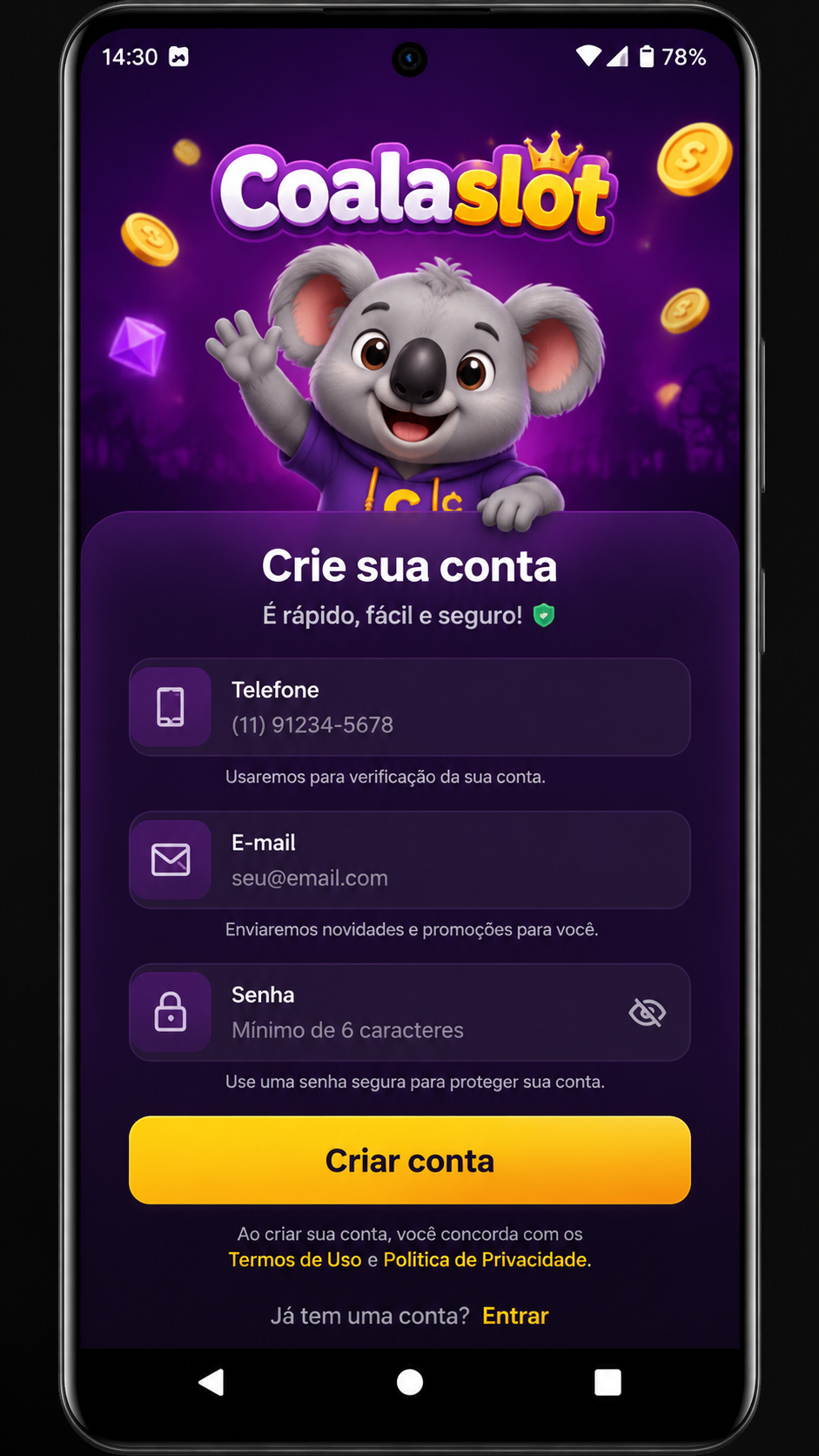 coalaslot screenshot