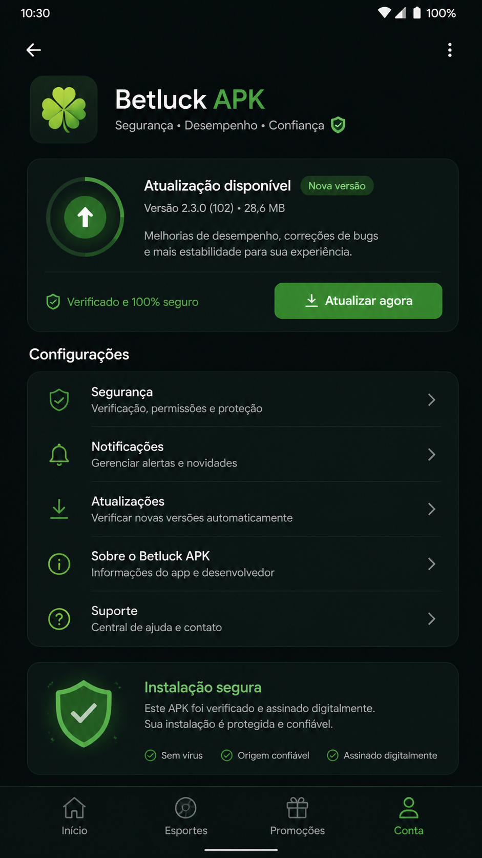 Betluck screenshot