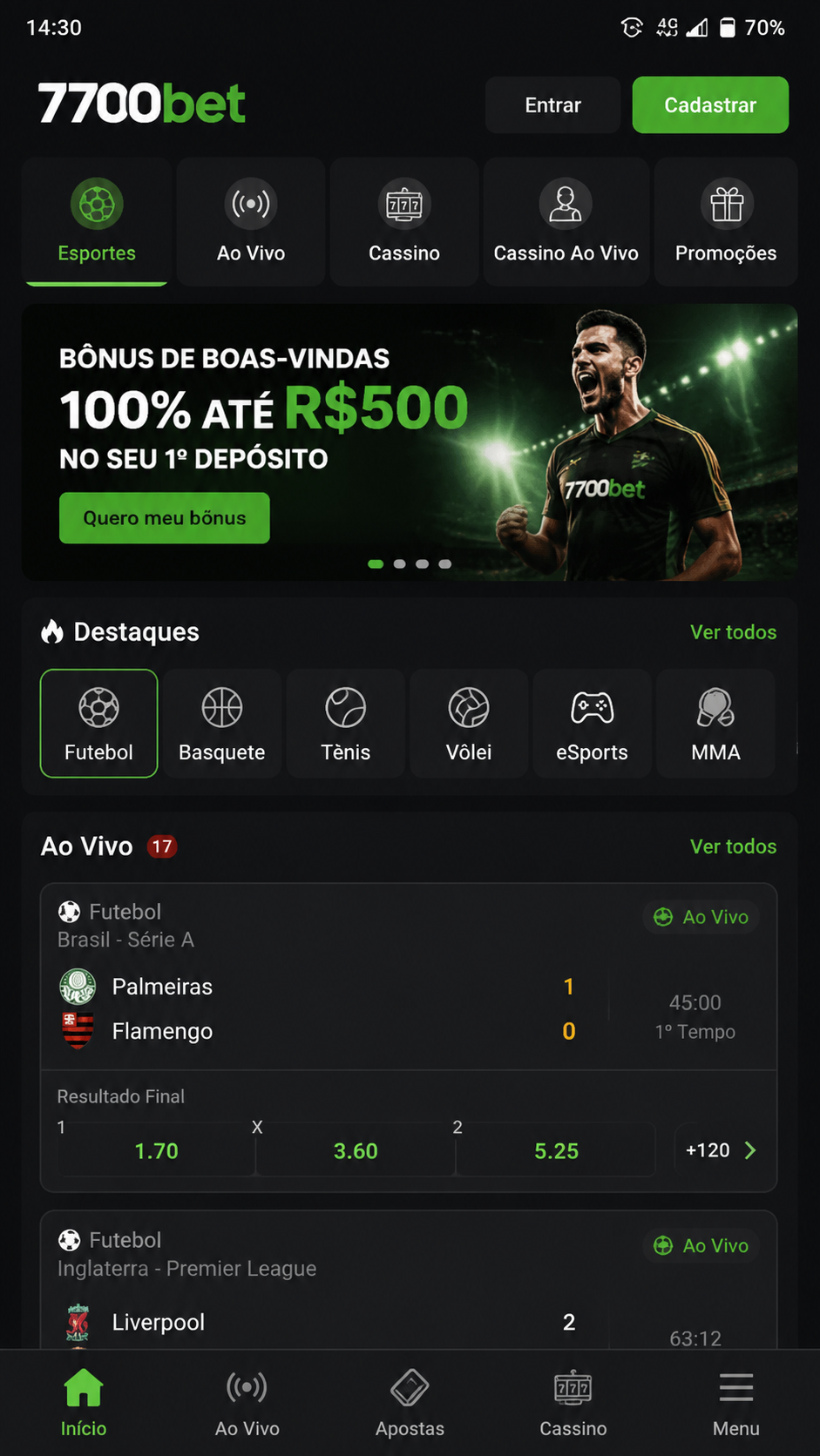 7700bet screenshot