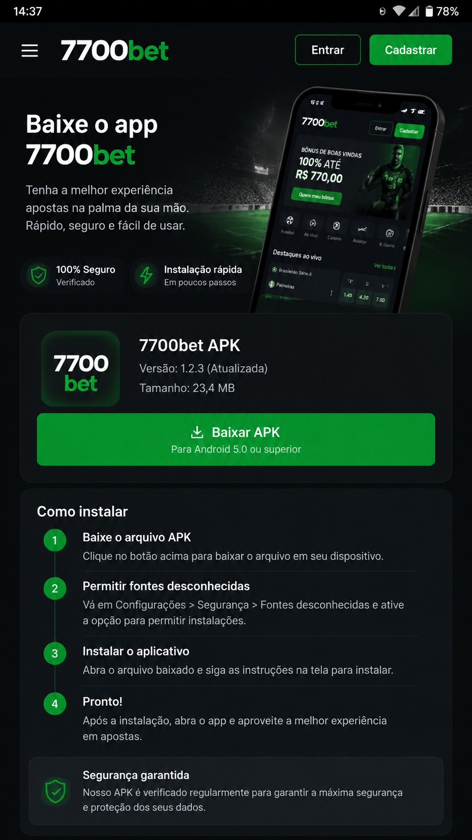 7700bet screenshot