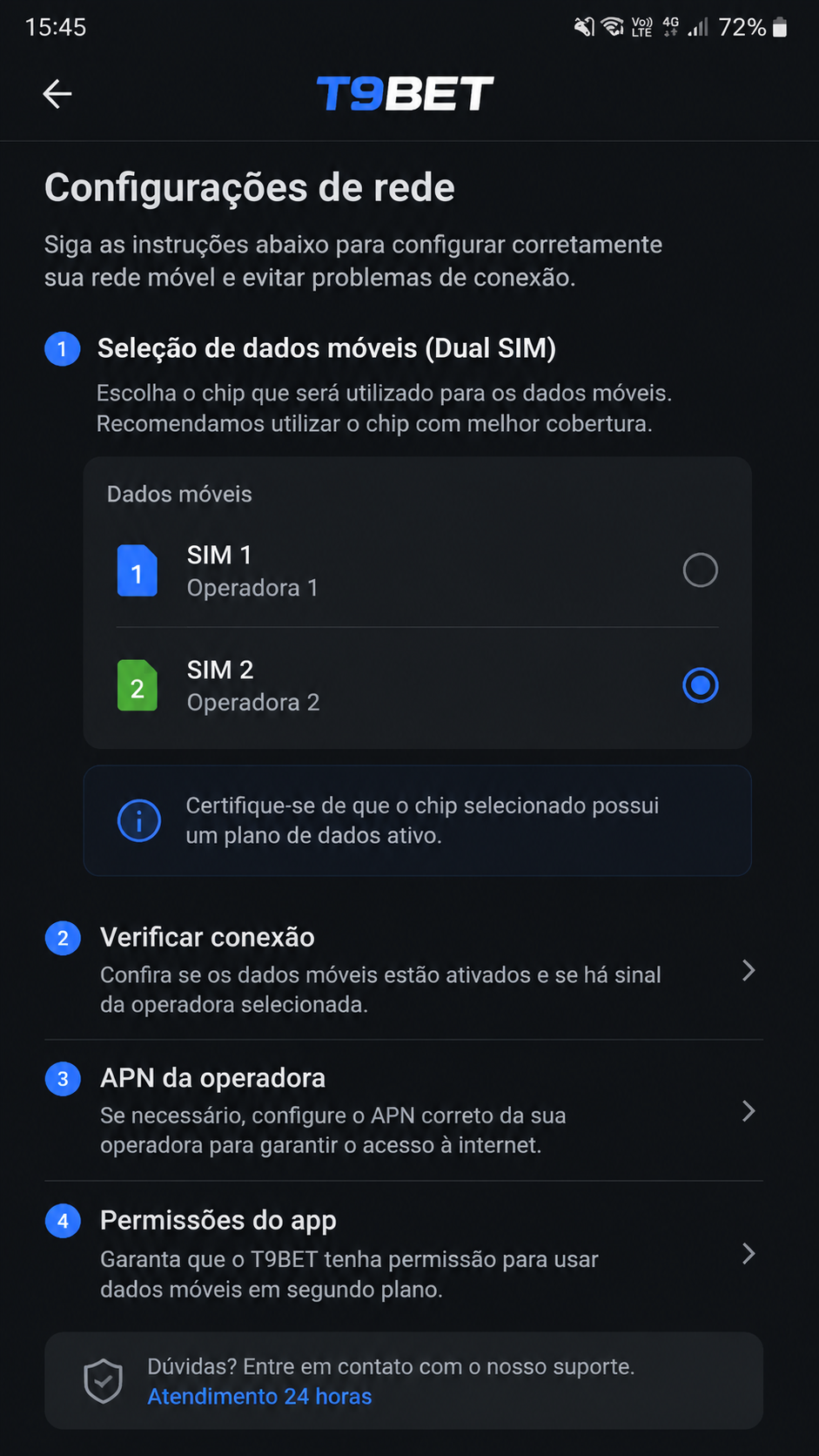t9bet screenshot