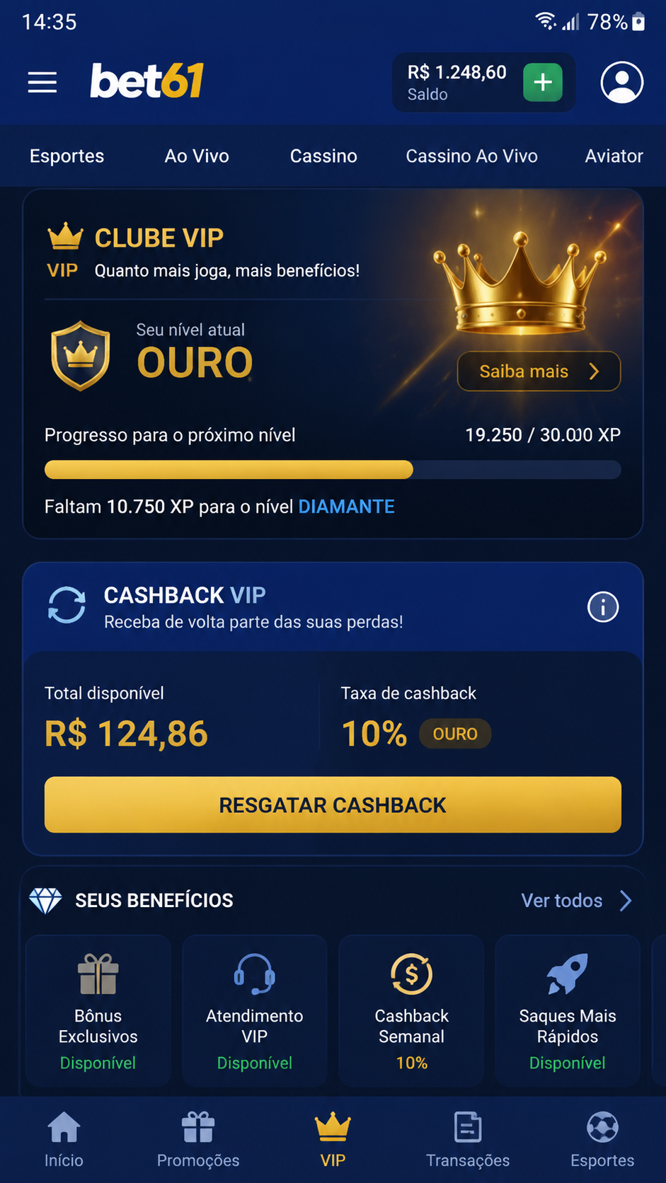 bet61 screenshot
