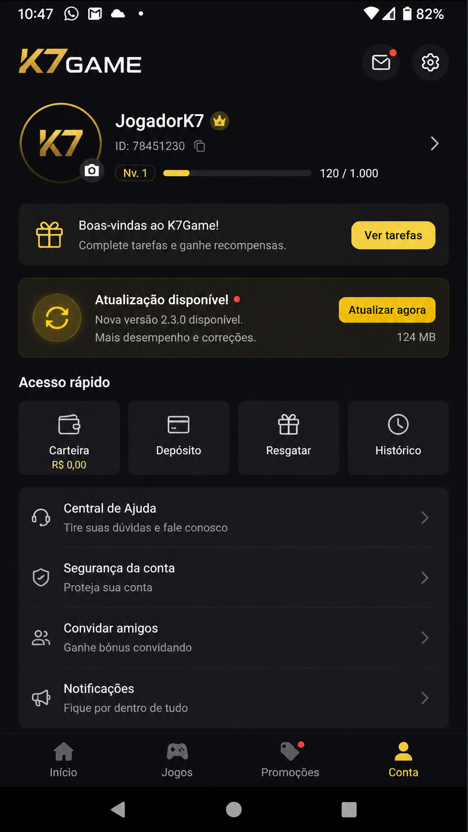 K7Game screenshot