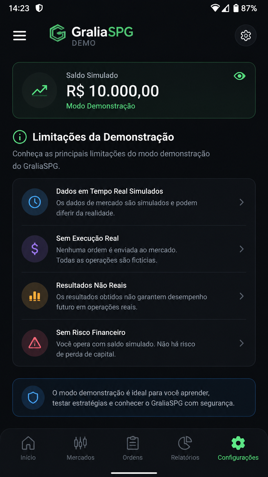 GraliaSPG screenshot
